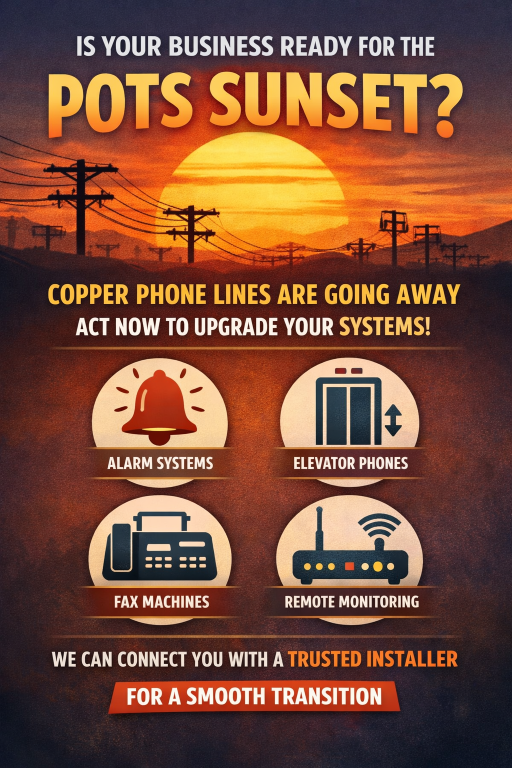 Copper Phone Lines Are Going Away. Is Your Business Ready?