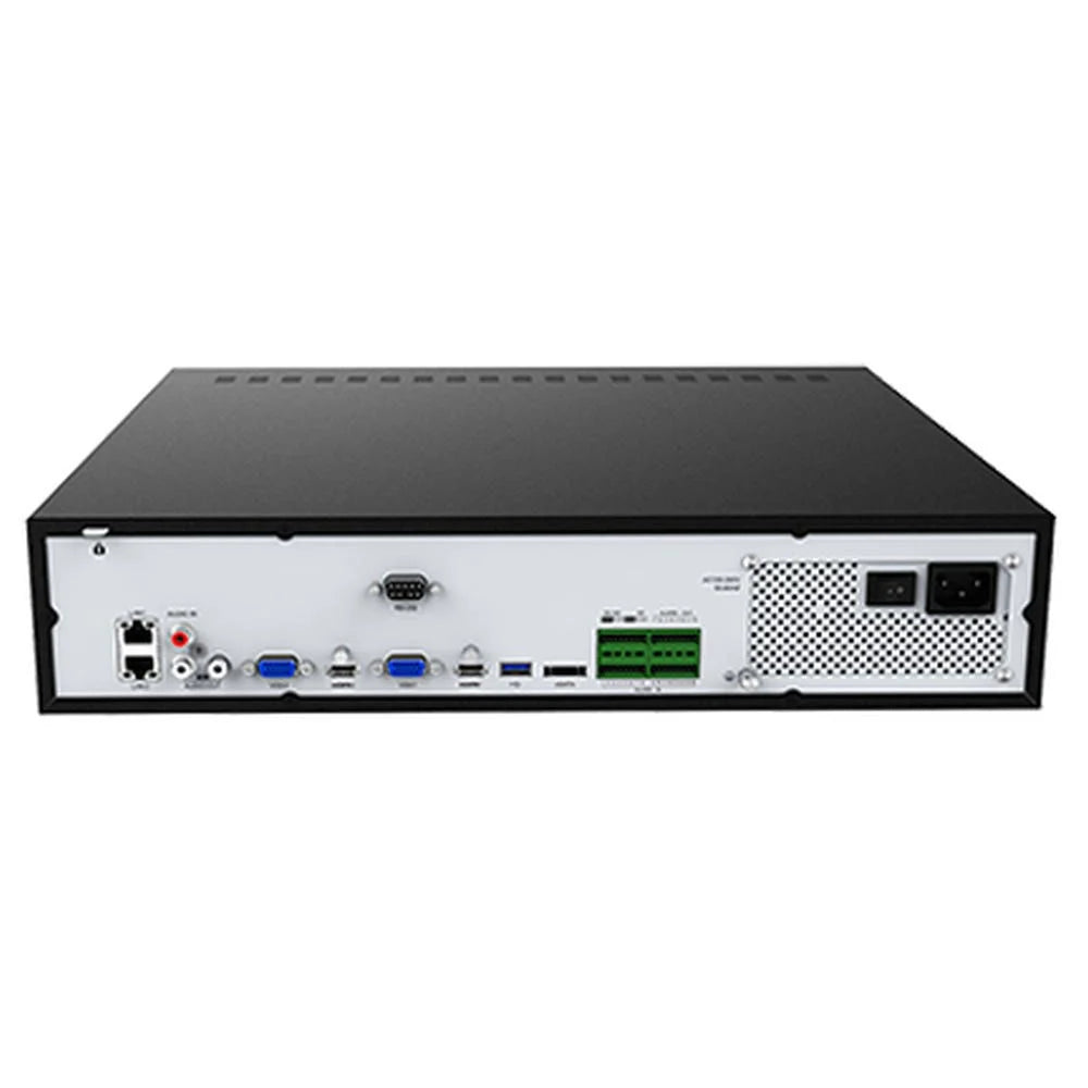 8MP 4K Network Video Recorder with 8TB Storage, Dual HDMI and VGA Outputs