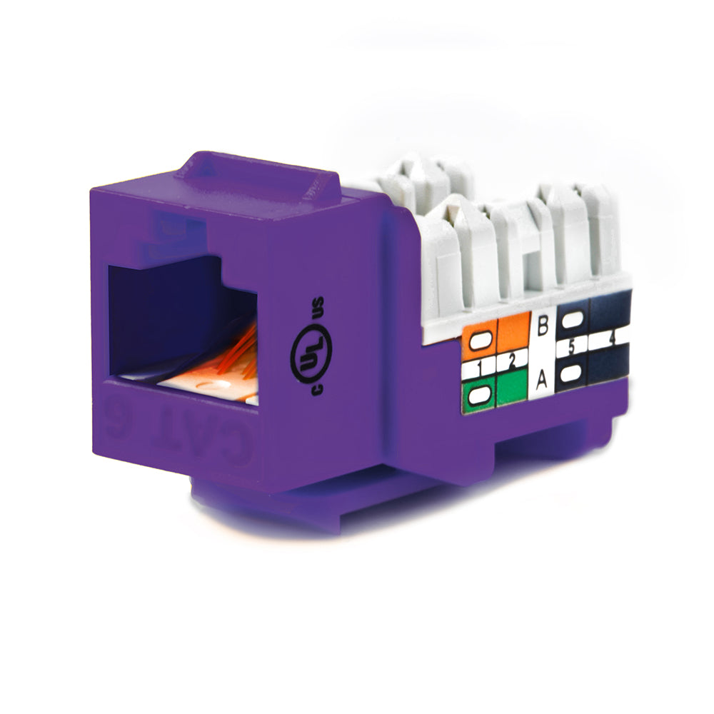 Weltron Category 6 Keystone Punch Down Jack