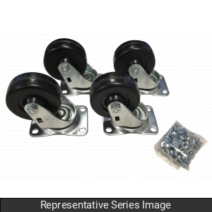 Hammond 4PK MEDIUM DUTY CASTERS