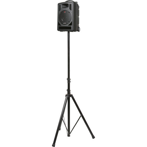 Galaxy Audio Portable Sound System Pole Mountable Wireless Handheld Mic, Rechargeable Battery RCA, CD, USB