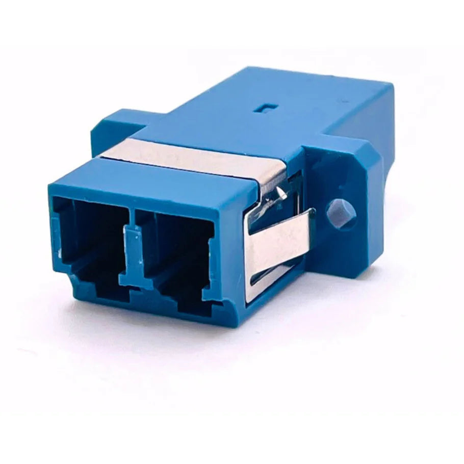 Weltron LC/UPC Duplex OM3 Multimode SC Footprint Fiber Optic Coupler with Flange