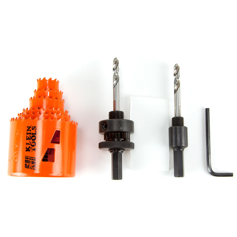 Bi-Metal Hole Saw Kit, 8-Piece - Klein Tools