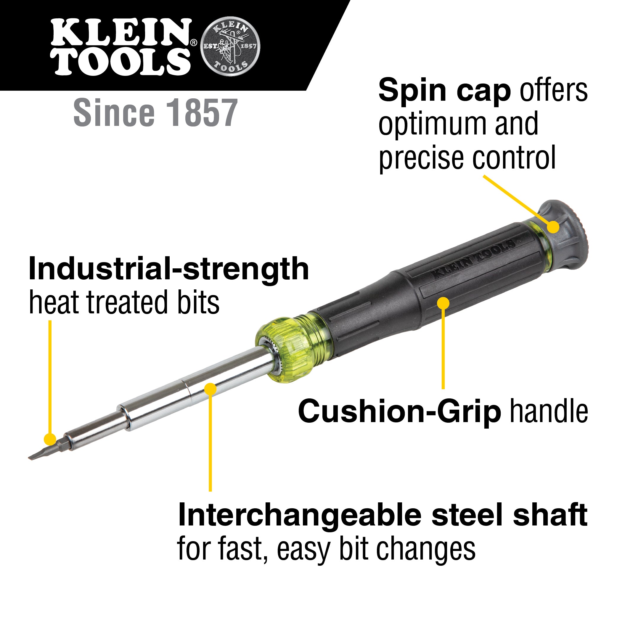 Klein Tools 14-in-1 Precision Screwdriver/ Nut Driver