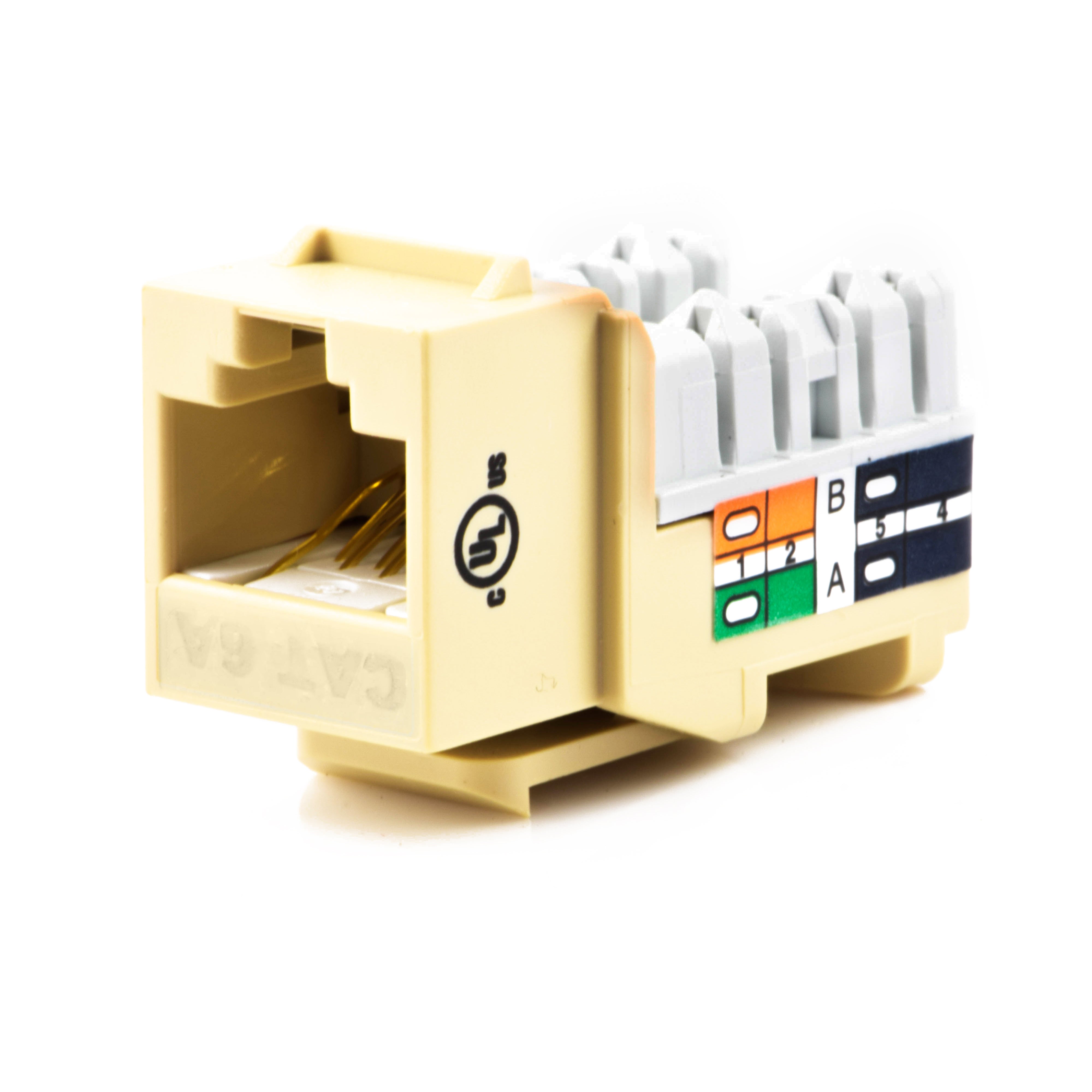 Weltron Category 6A Keystone Punch Down Jack