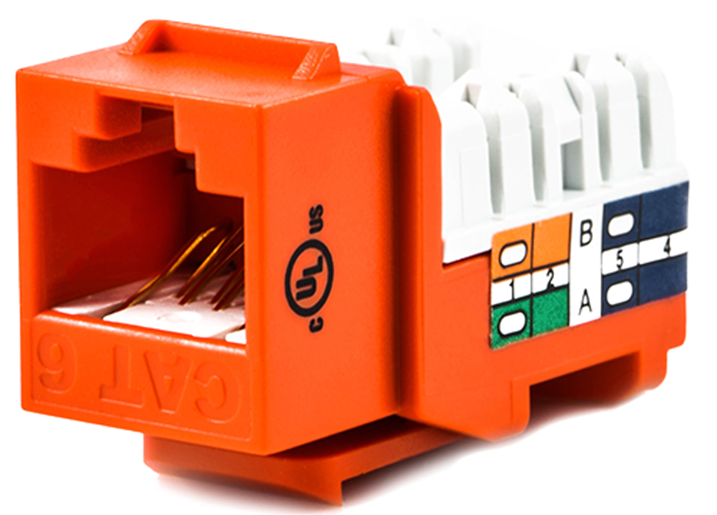 Weltron Category 6 Keystone Punch Down Jack