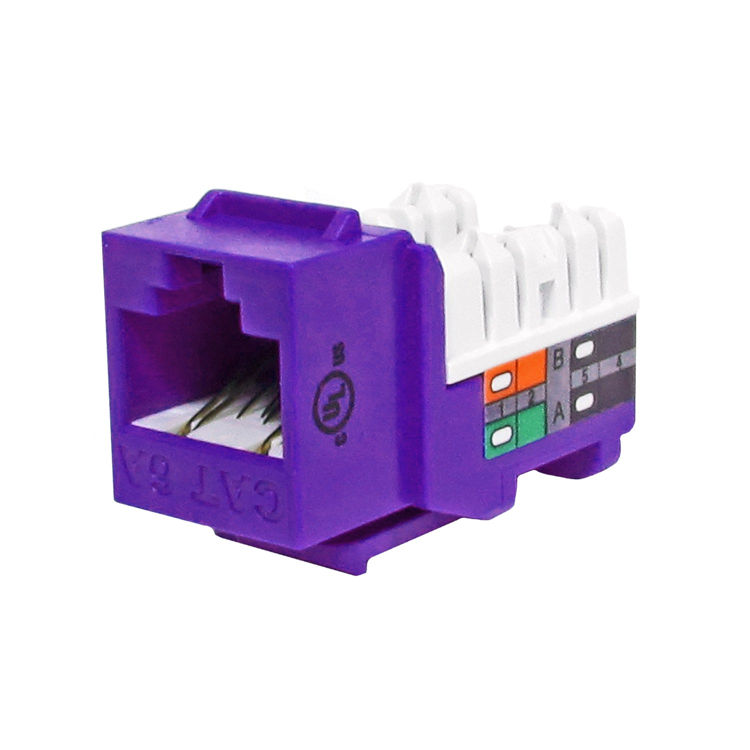 Weltron Category 6A Keystone Punch Down Jack