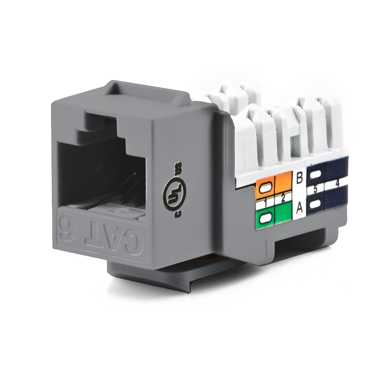 Weltron Category 6 Keystone Punch Down Jack