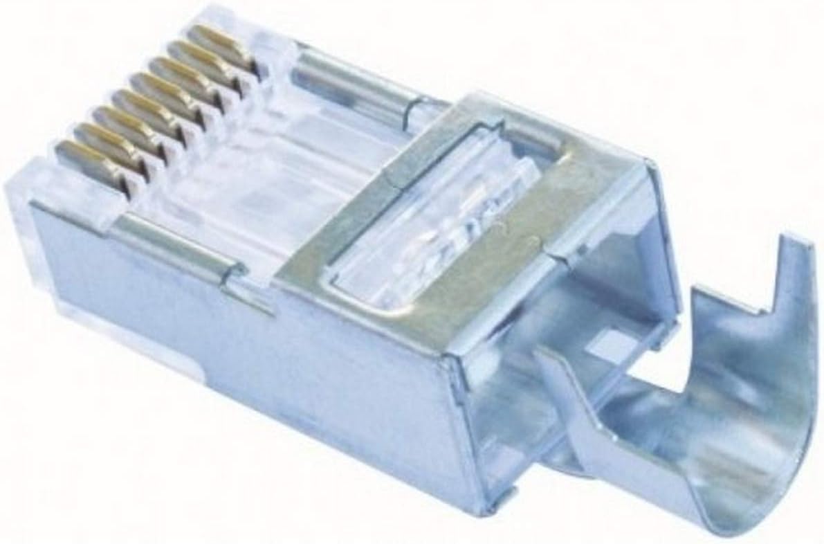 Platinum Shielded EZ-RJ45 For Cat5E/Cat6 With External Ground Jar Of 50
