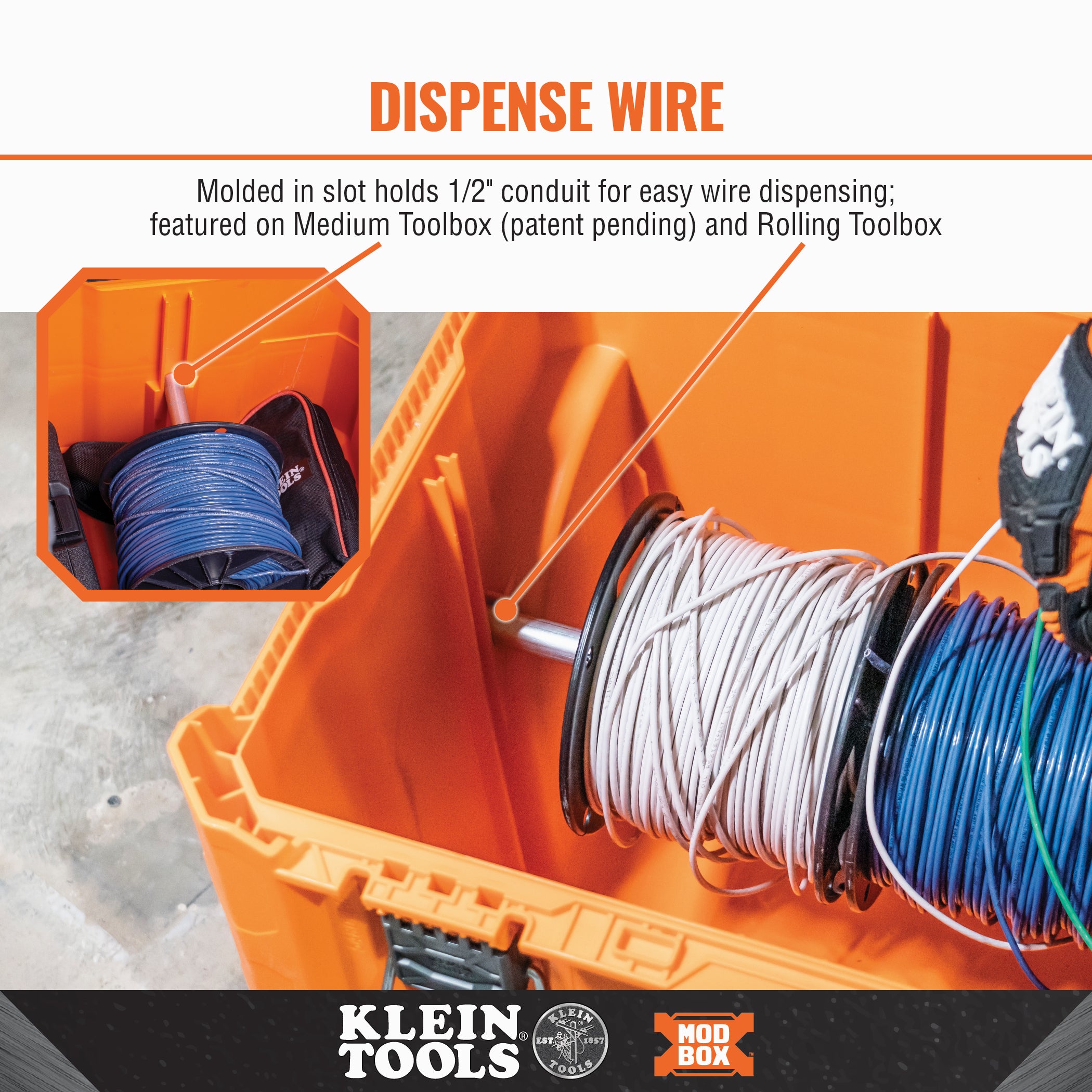 Klein Tools MODbox™ Rolling Toolbox