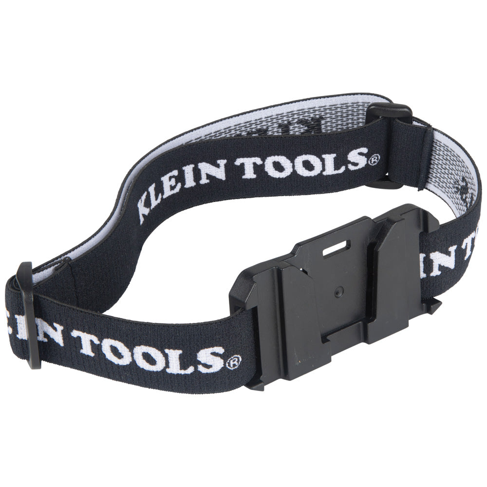 Klein Tools Rechargeable Headlamp with Fabric Strap, 400 Lumens, All-Day Runtime