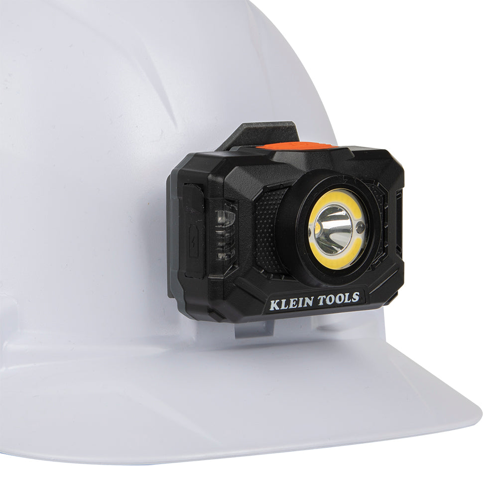 Klein Tools Rechargeable 2-Color LED Headlamp with Adjustable Strap