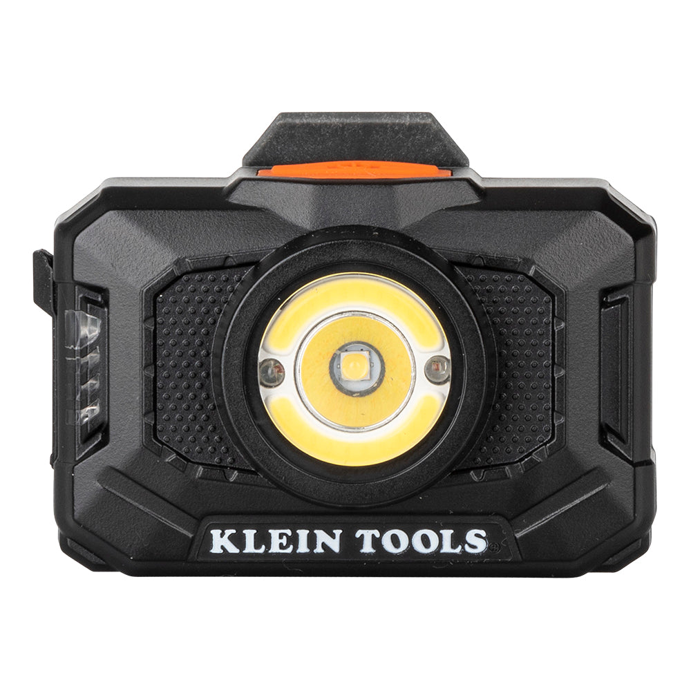 Klein Tools Rechargeable 2-Color LED Headlamp with Adjustable Strap