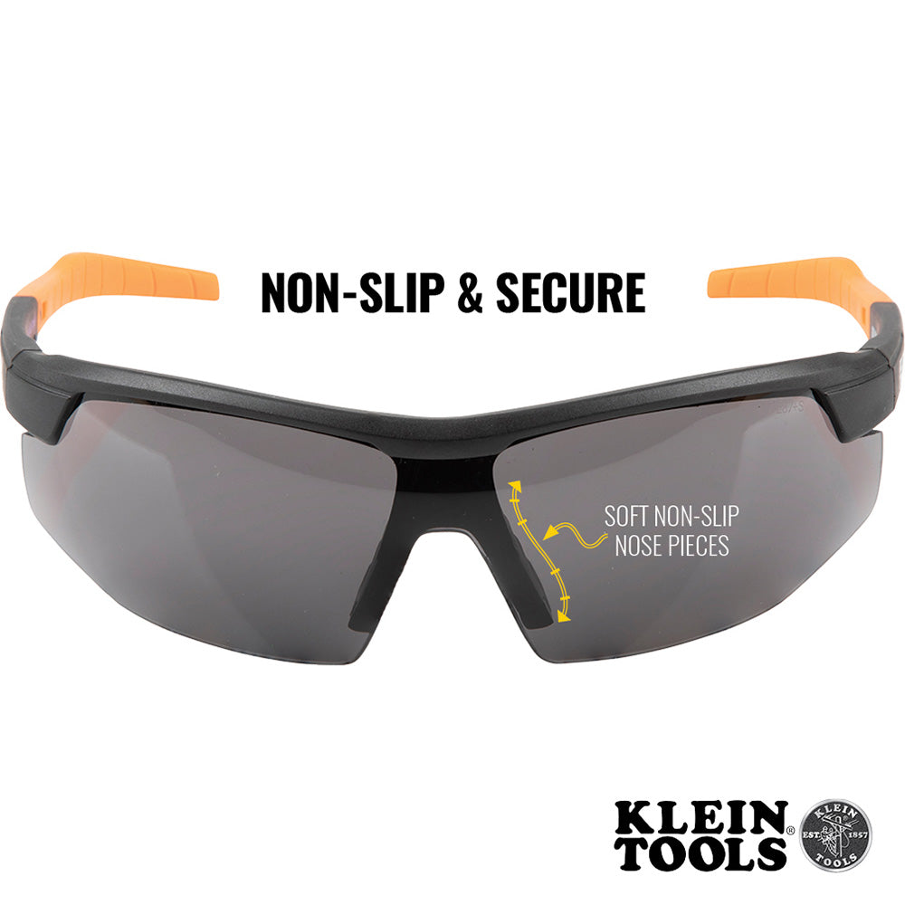 Klein Tools Standard Safety Glasses, Gray Lens
