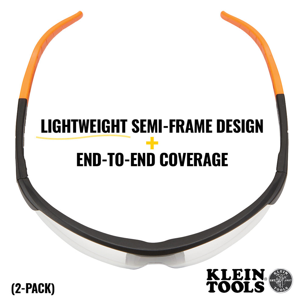 Klein Tools Standard Safety Glasses, Clear Lens