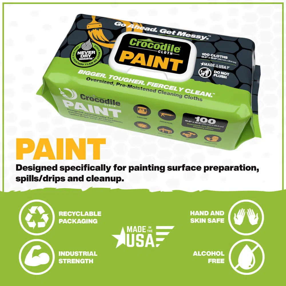 Crocodile Cloth® Paint 100/Pack