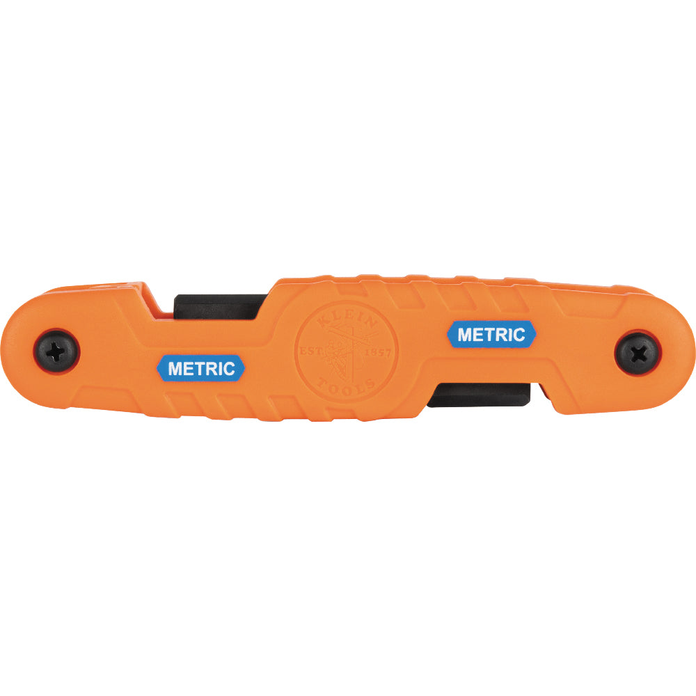 Klein Tools Pro Folding Hex Key Set, 11-Key, SAE Sizes