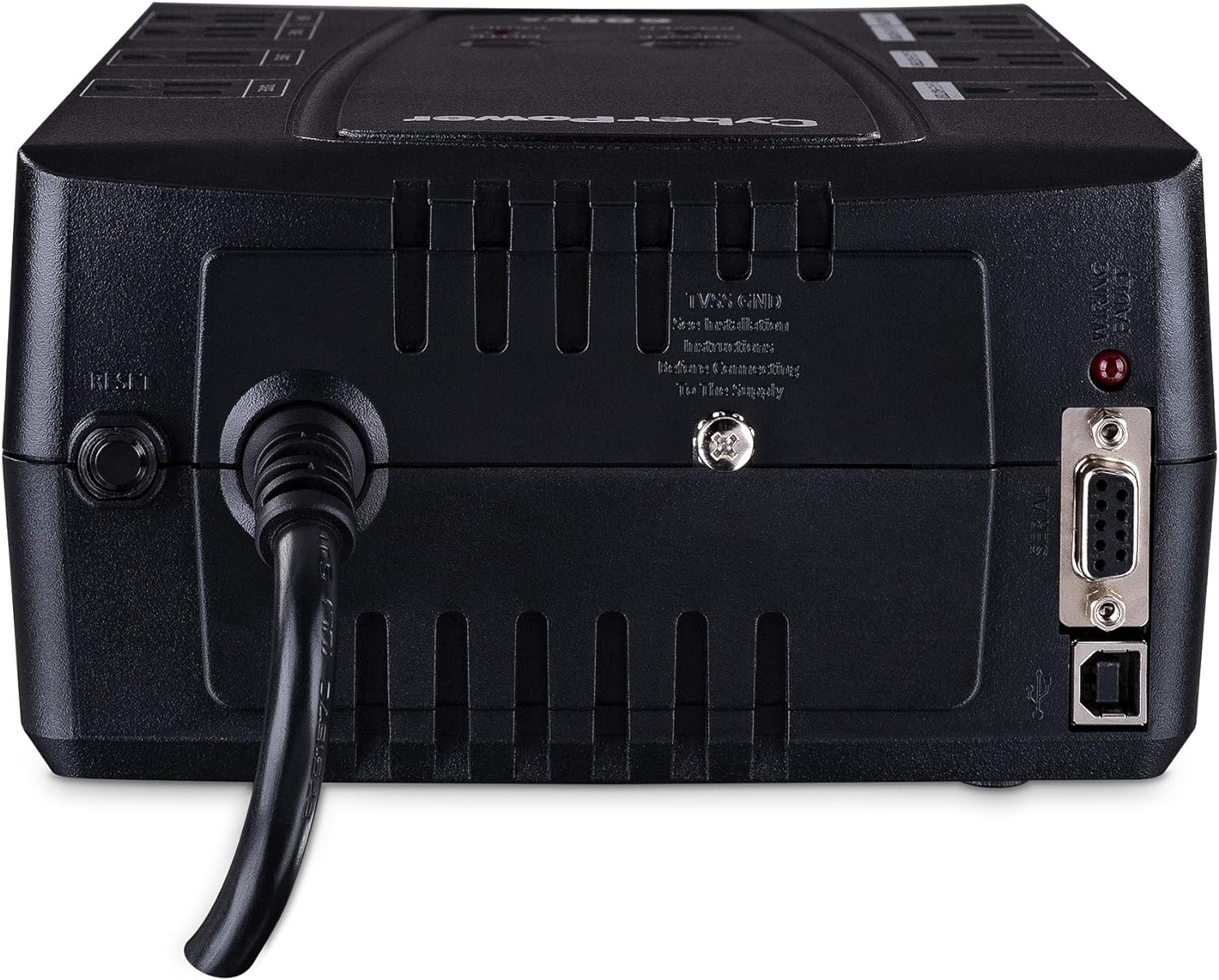 Cyberpower 685 VA/390 W Battery Backup 8 Outlet (4 Surge, 4 Surege/Backup)