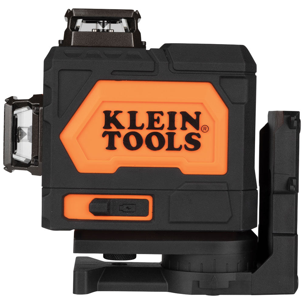 Klein Tools Rechargeable Self Leveling Green Planar Laser Level with Hard Carrying Case