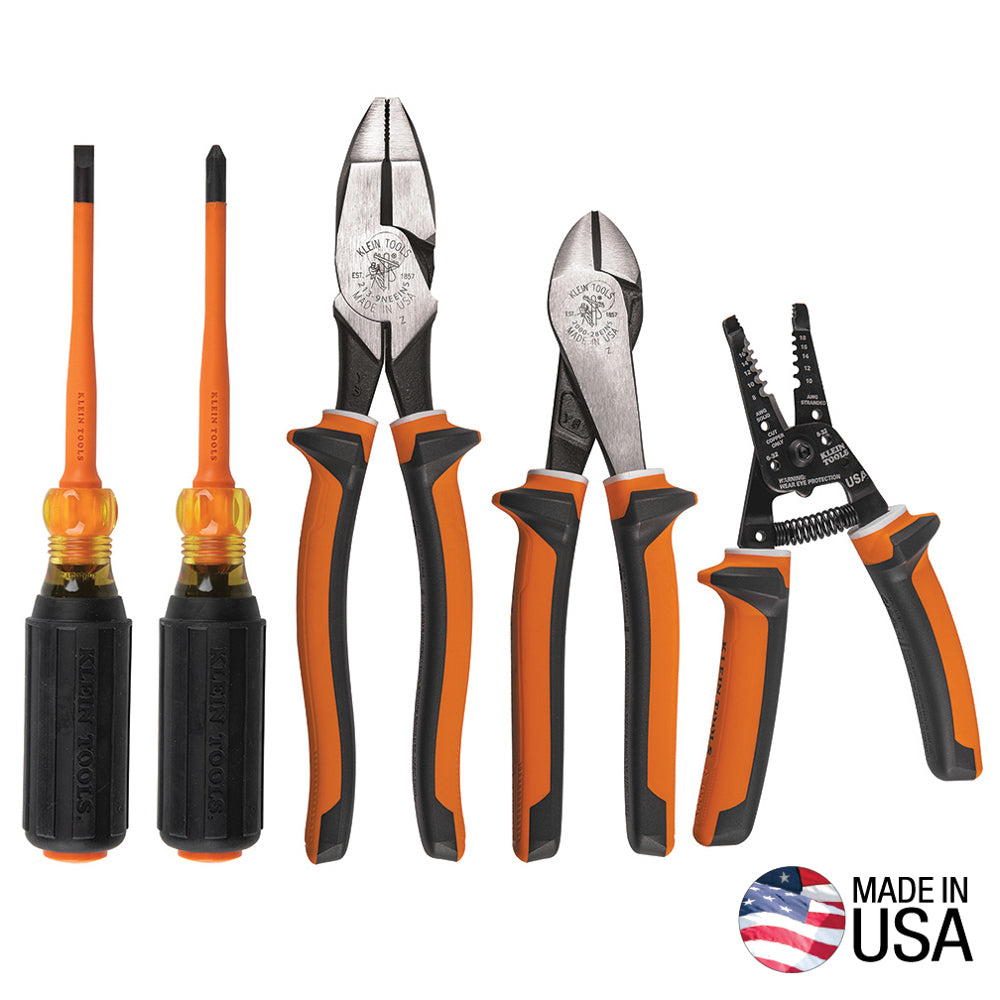 Klein Tools 1000V Insulated Tool Kit, 5-Piece