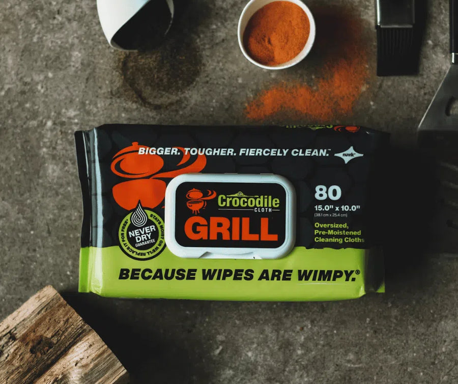 Crocodile Cloth® Grill Wipes 80/Pack