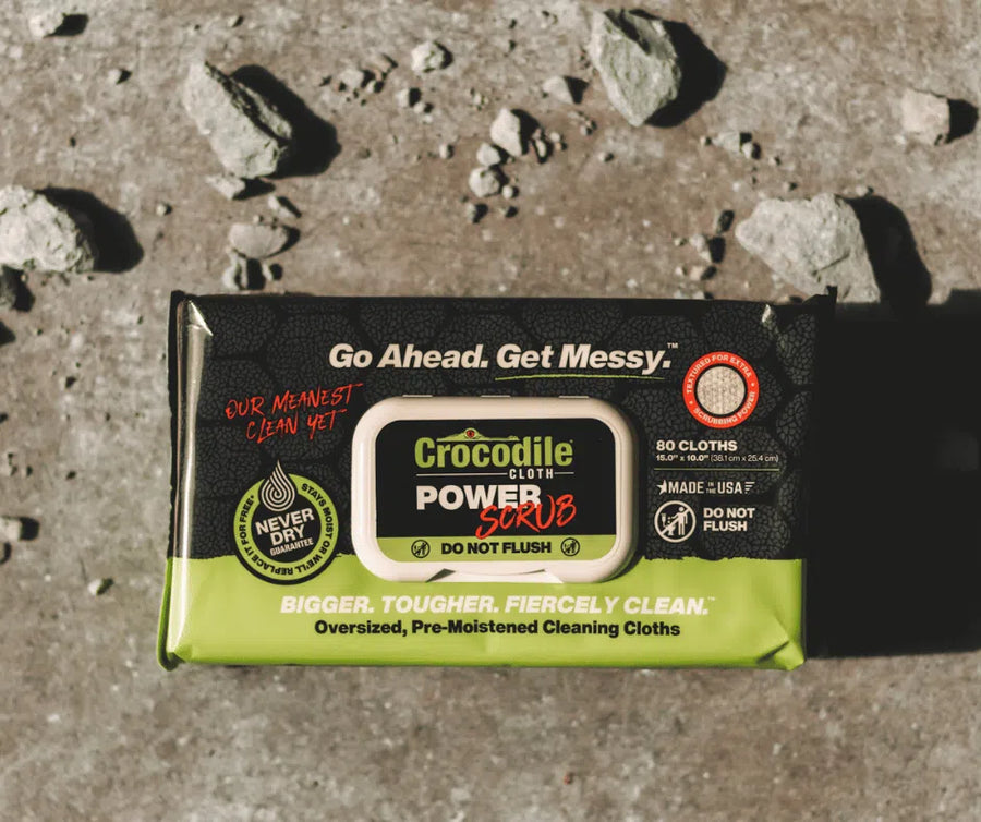 Crocodile Cloth® PowerSCRUB 80/Pack