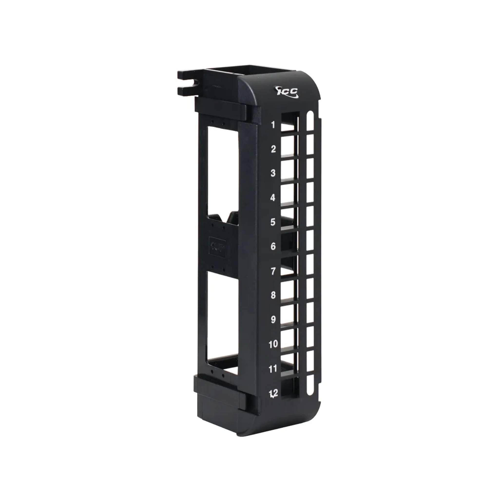 ICC Patch Panel Blank Vertical HD 12 Port