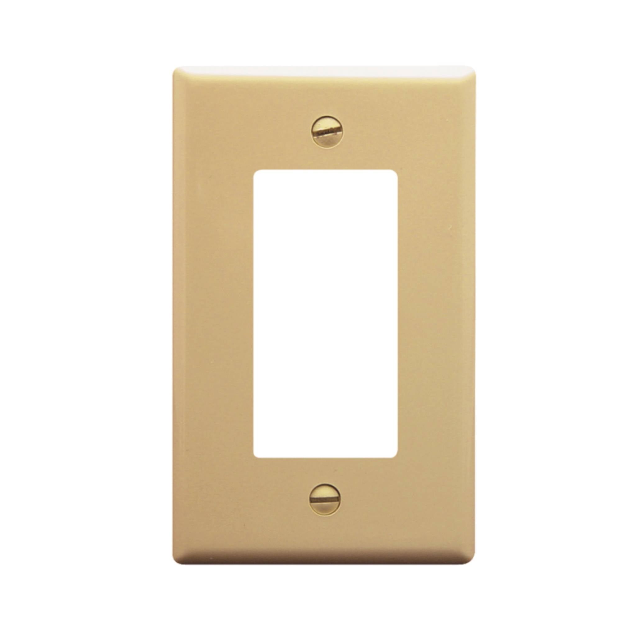 ICC Decorex Faceplate With Two Insert Spaces Single Gang