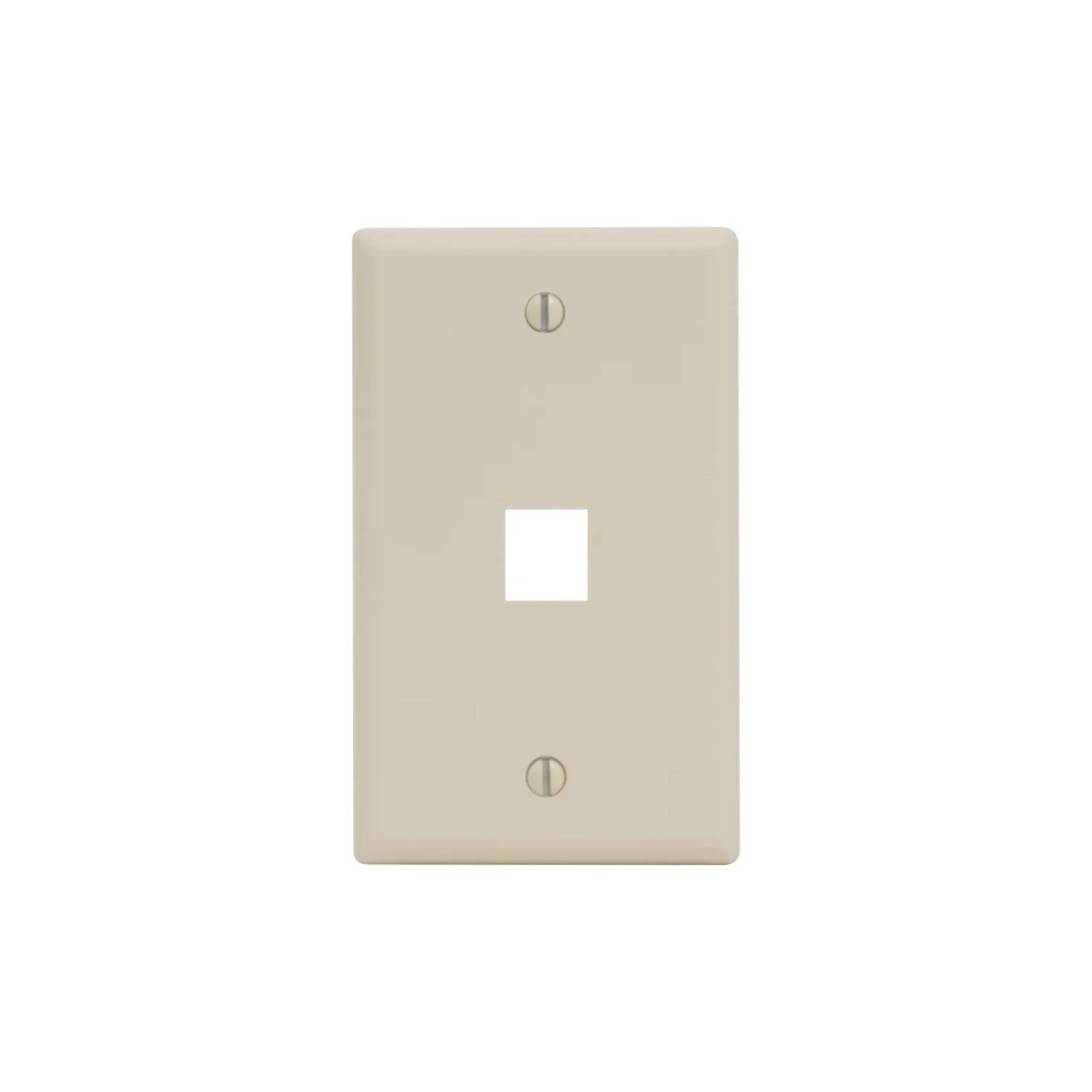 ICC Classic Faceplate For EZ/HD Style Single Gang