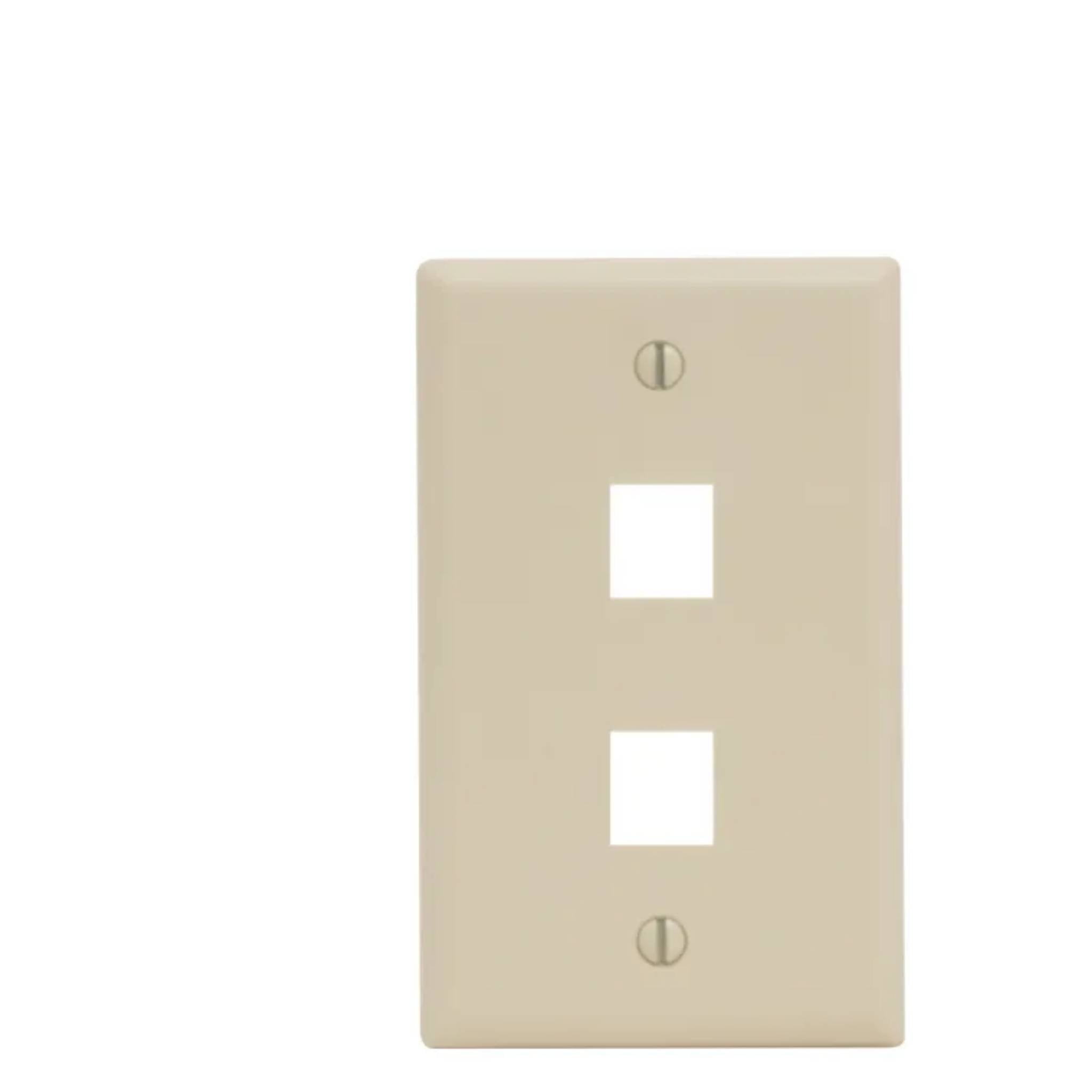 ICC Classic Faceplate For EZ/HD Style Single Gang