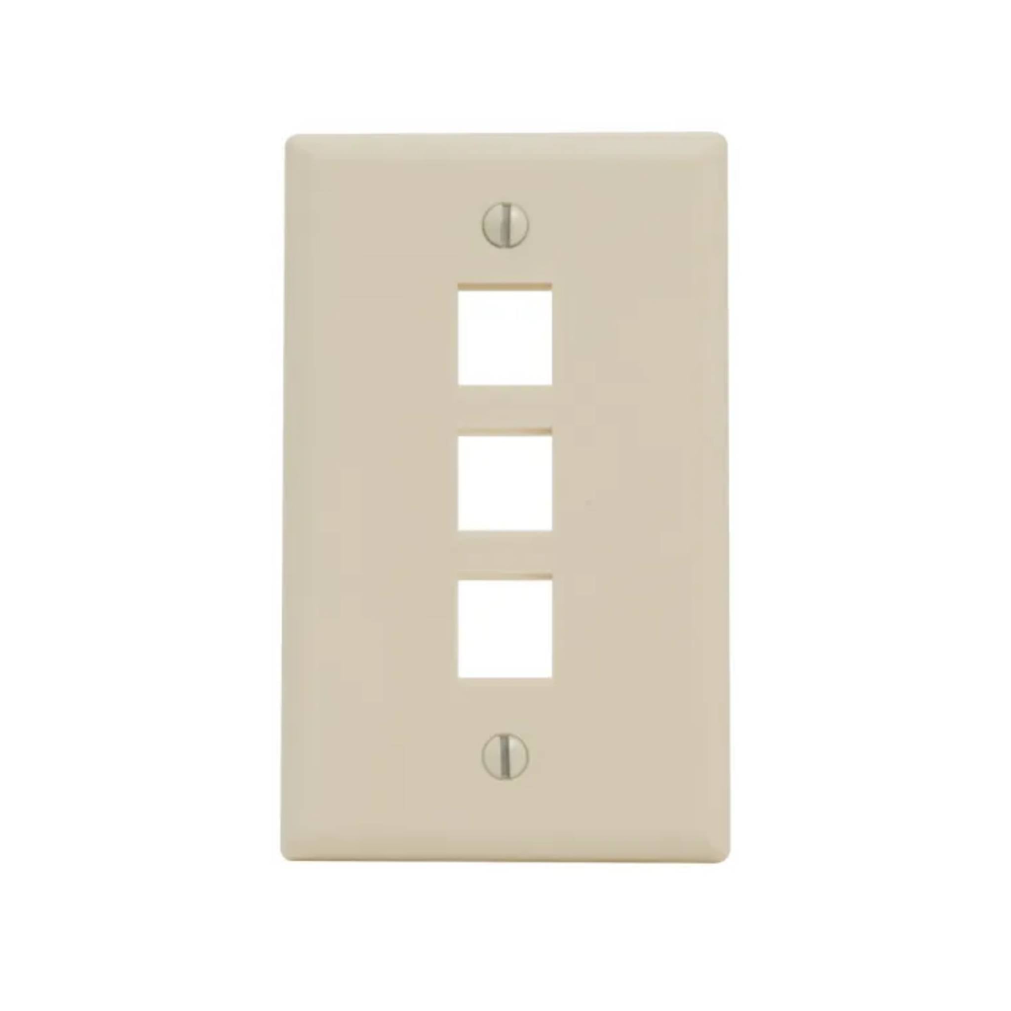 ICC Classic Faceplate For EZ/HD Style Single Gang