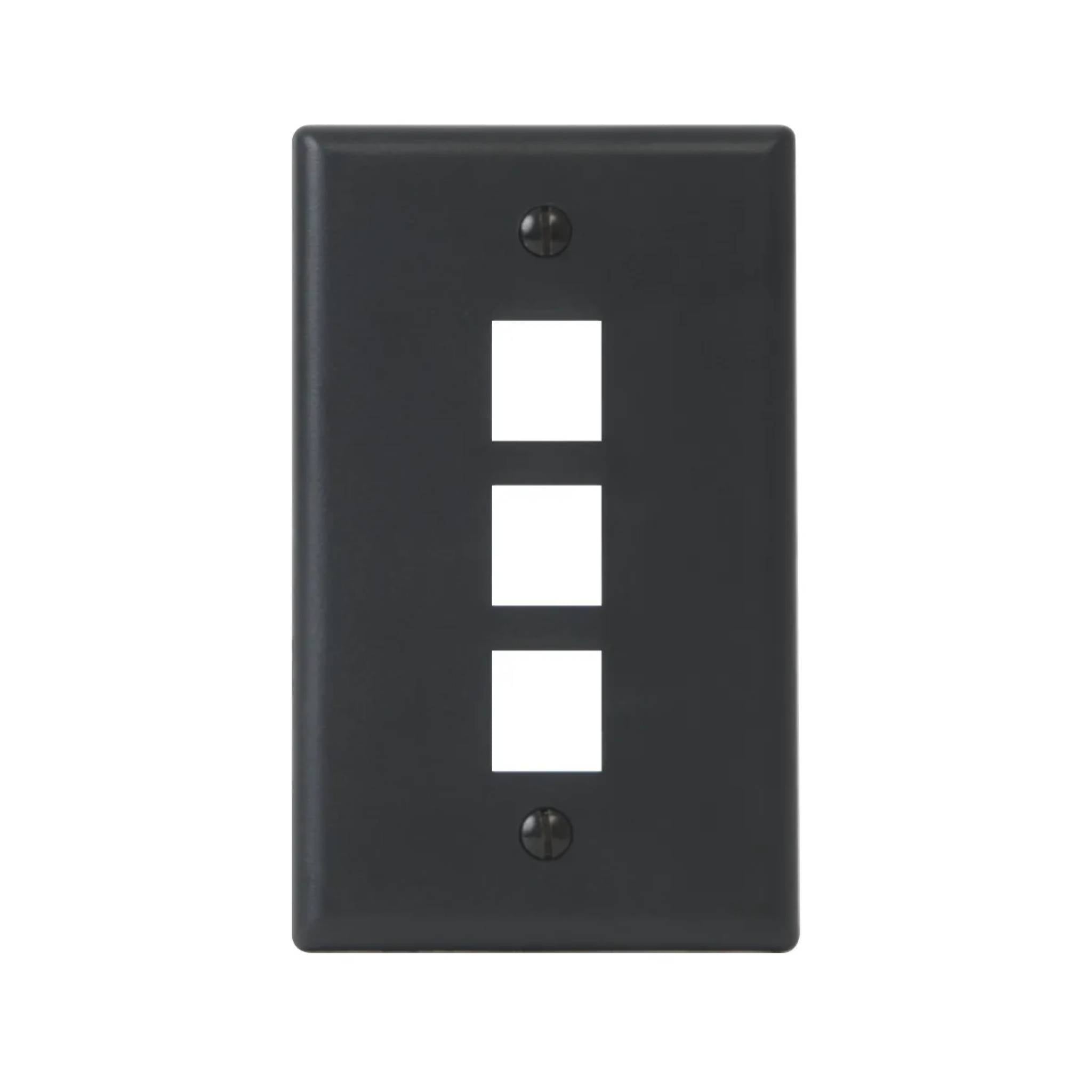 ICC Classic Faceplate For EZ/HD Style Single Gang