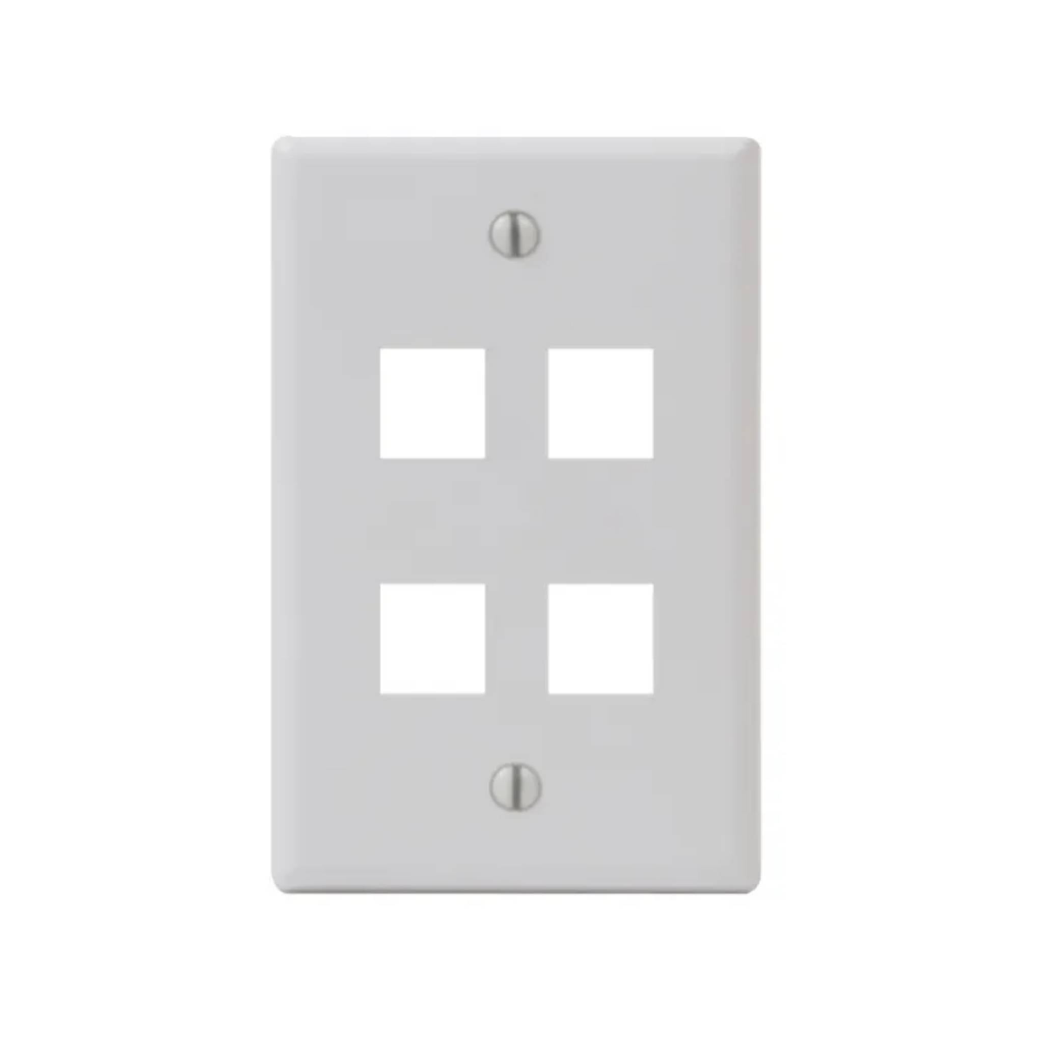 ICC Classic Faceplate For EZ/HD Style Single Gang