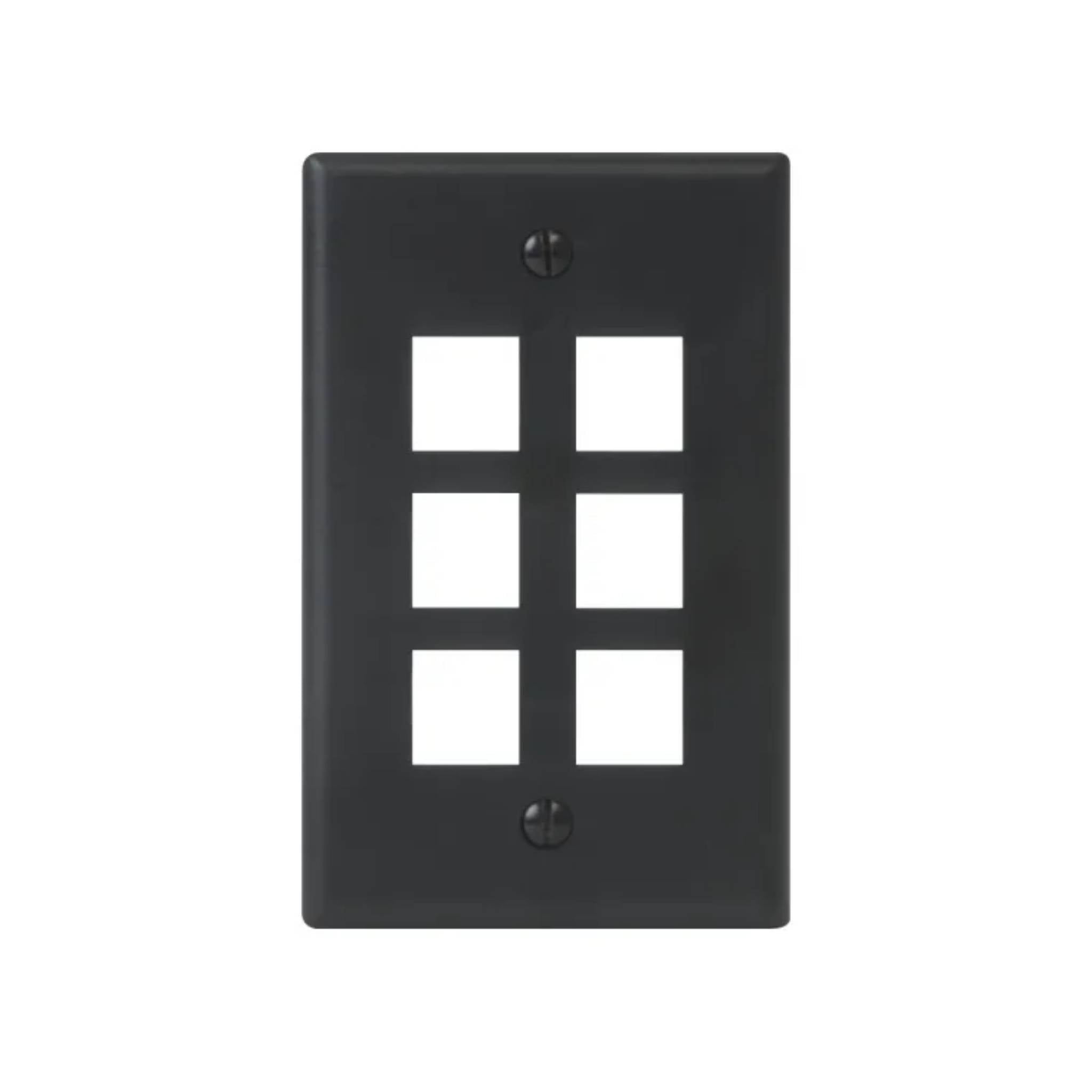 ICC Classic Faceplate For EZ/HD Style Single Gang