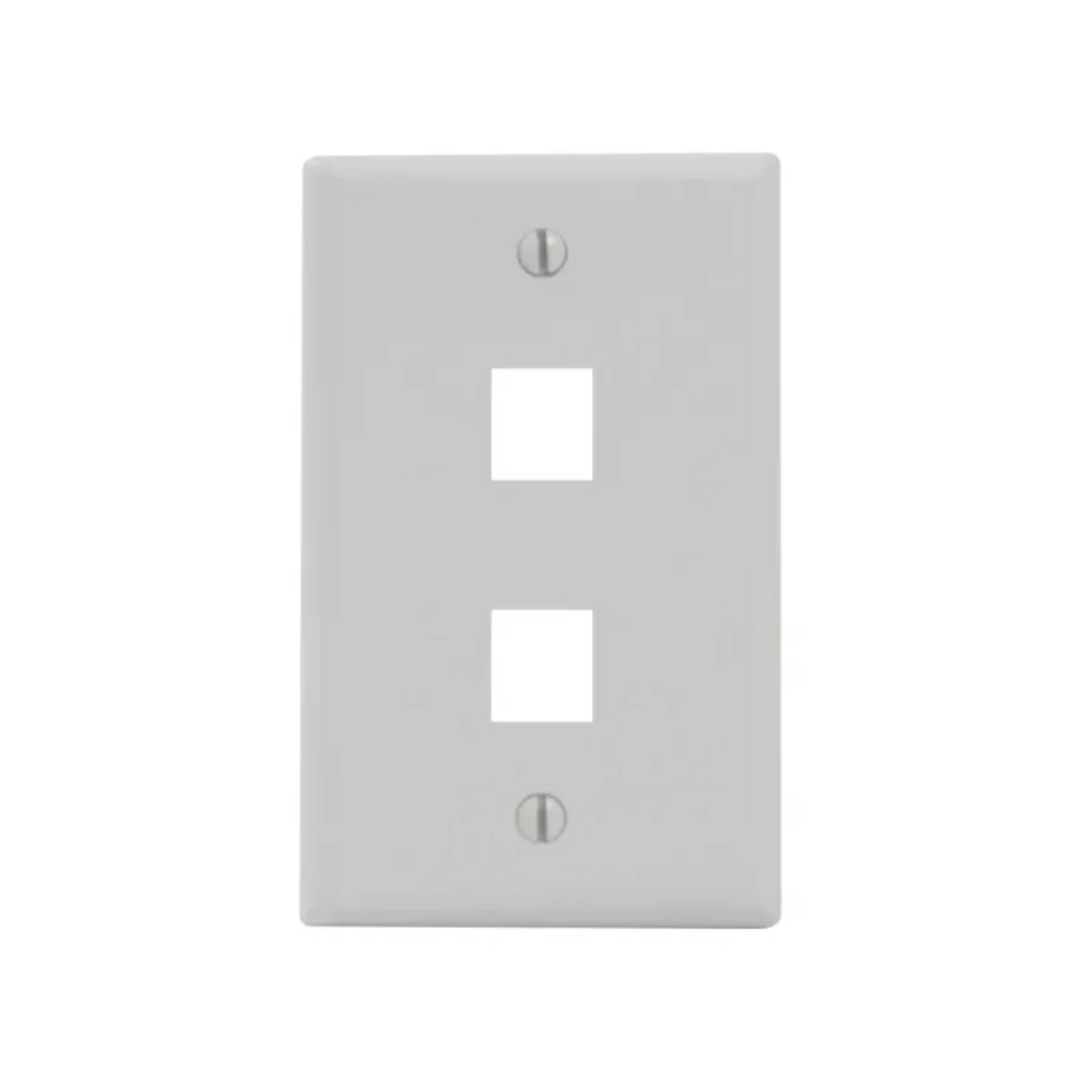 ICC Classic Oversized Faceplate For EZ/HD Style Double Gang