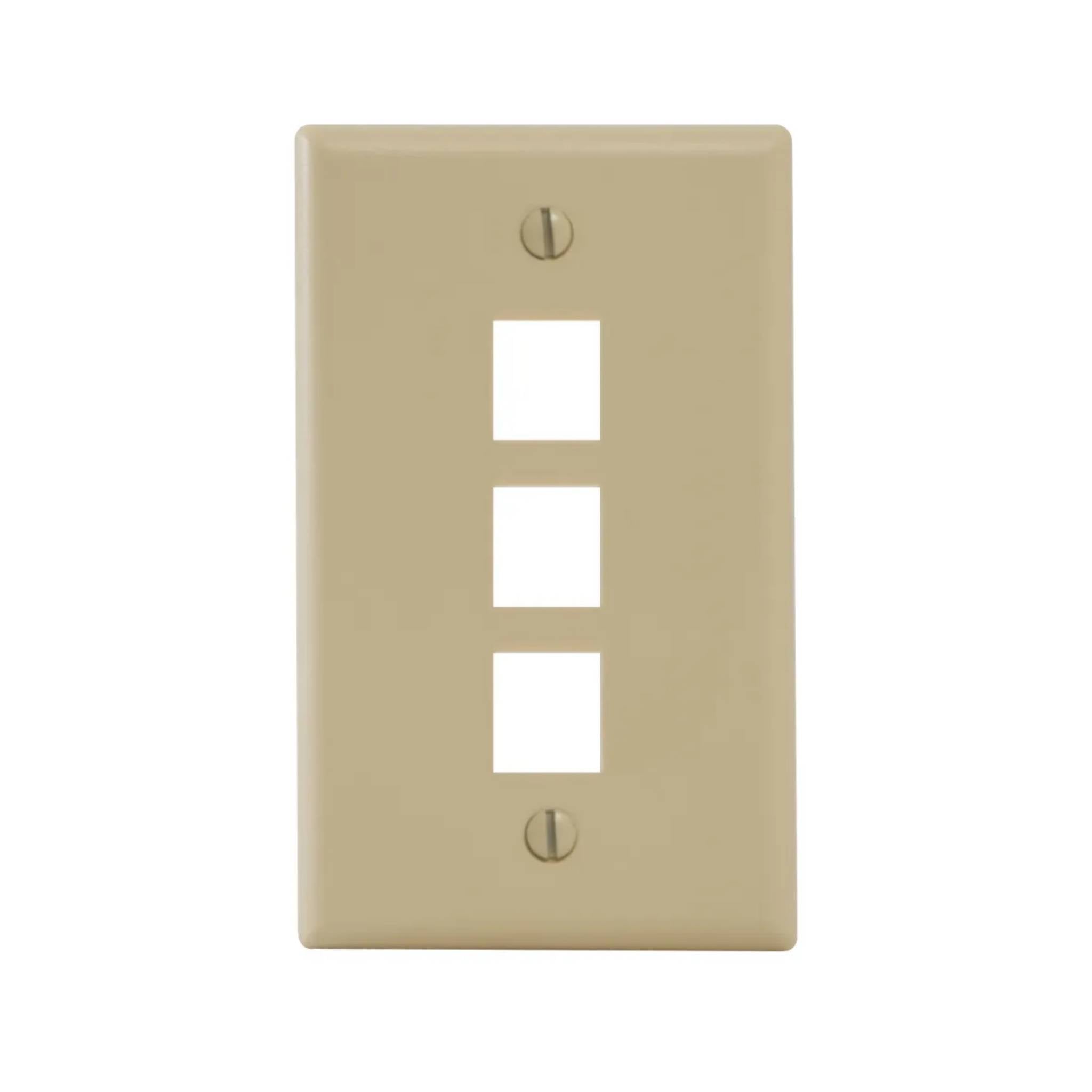 ICC Classic Oversized Faceplate For EZ/HD Style Double Gang