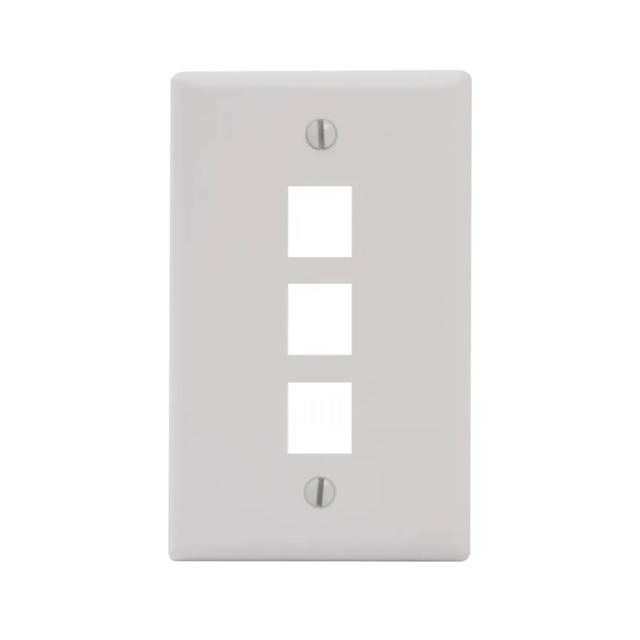 ICC Classic Oversized Faceplate For EZ/HD Style Double Gang