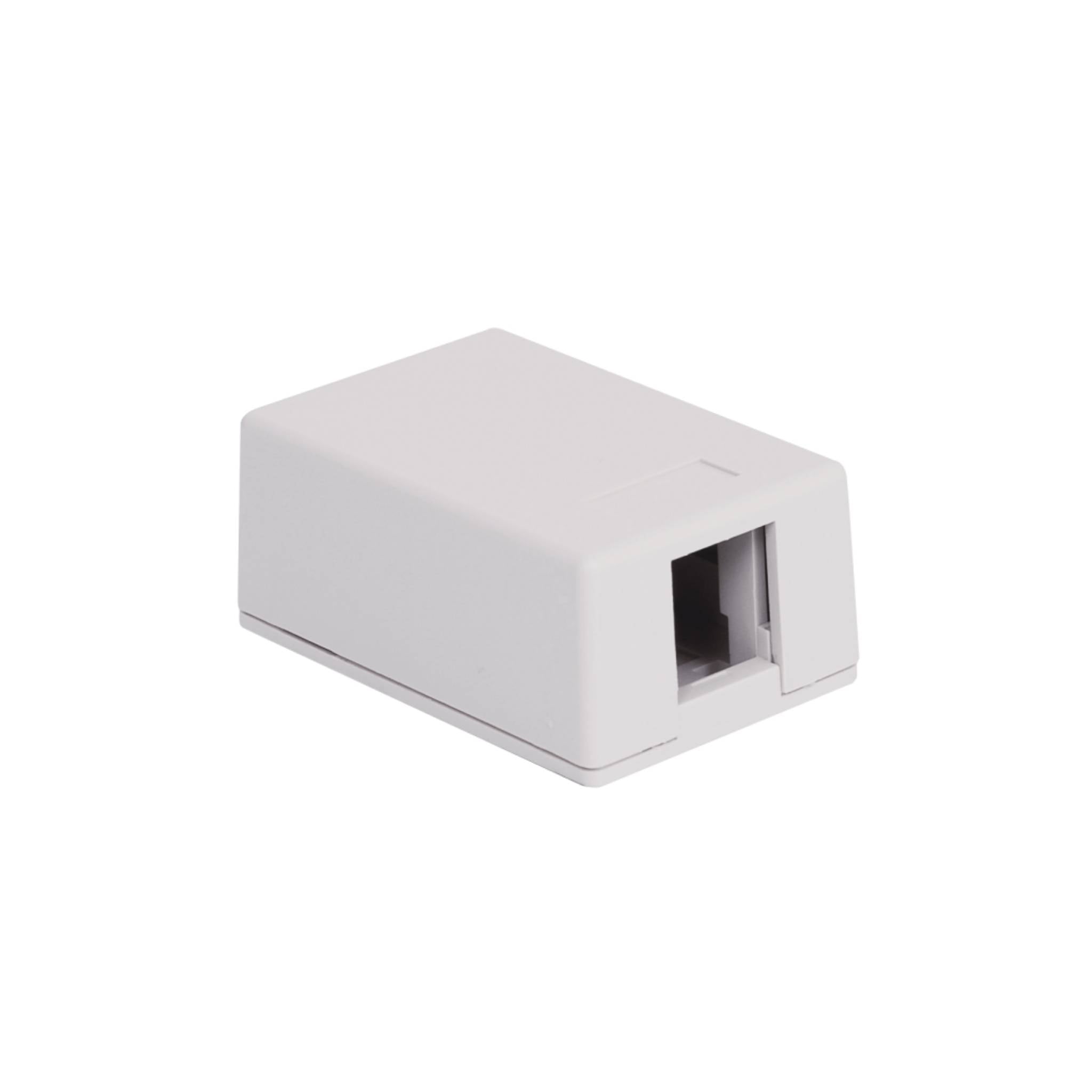 ICC Surface Mount Box With One Port Empty White