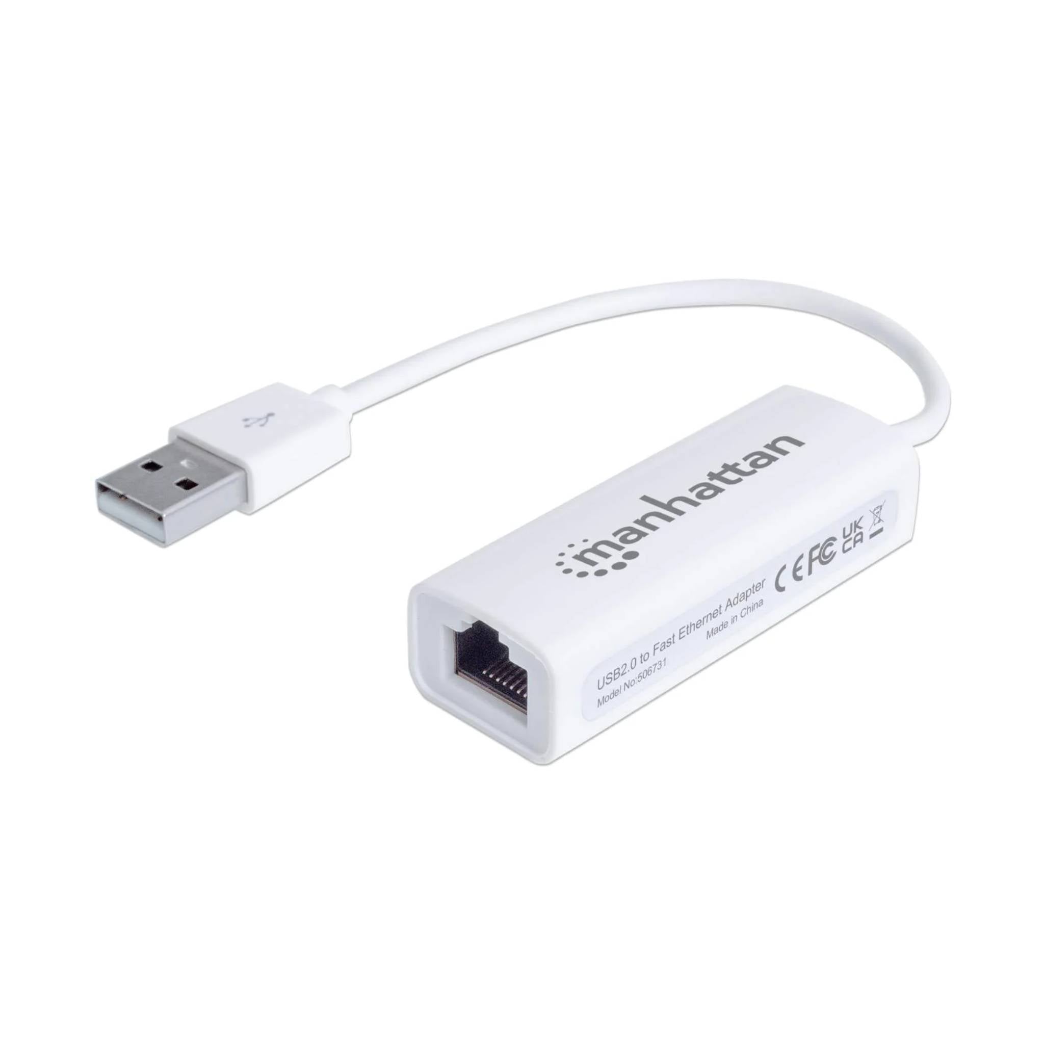 Manhattan USB 2.0 Fast Ethernet Adapter