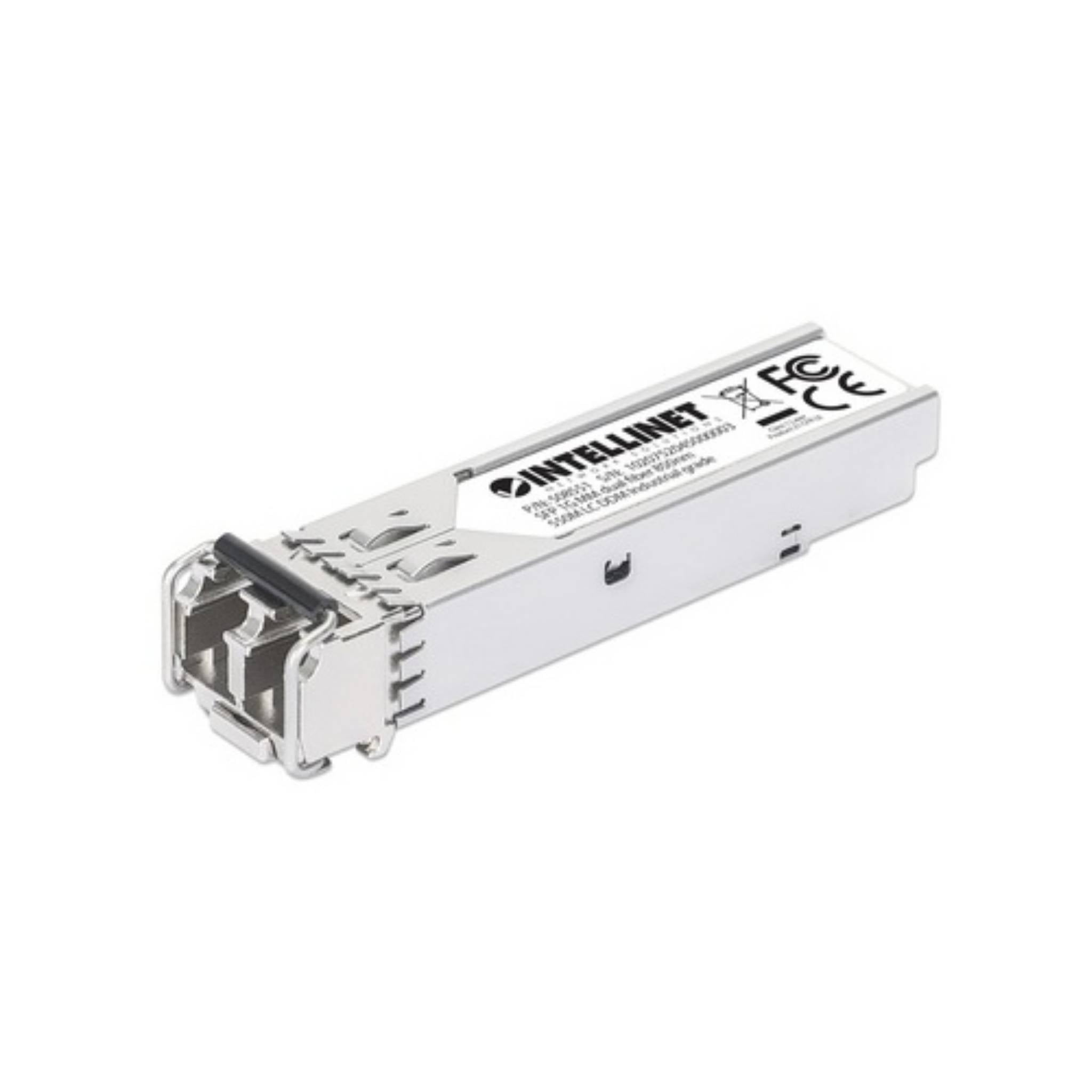 Intellinet SFP Industrial Gigabit Optical Transceiver Module with LC-MM Connector