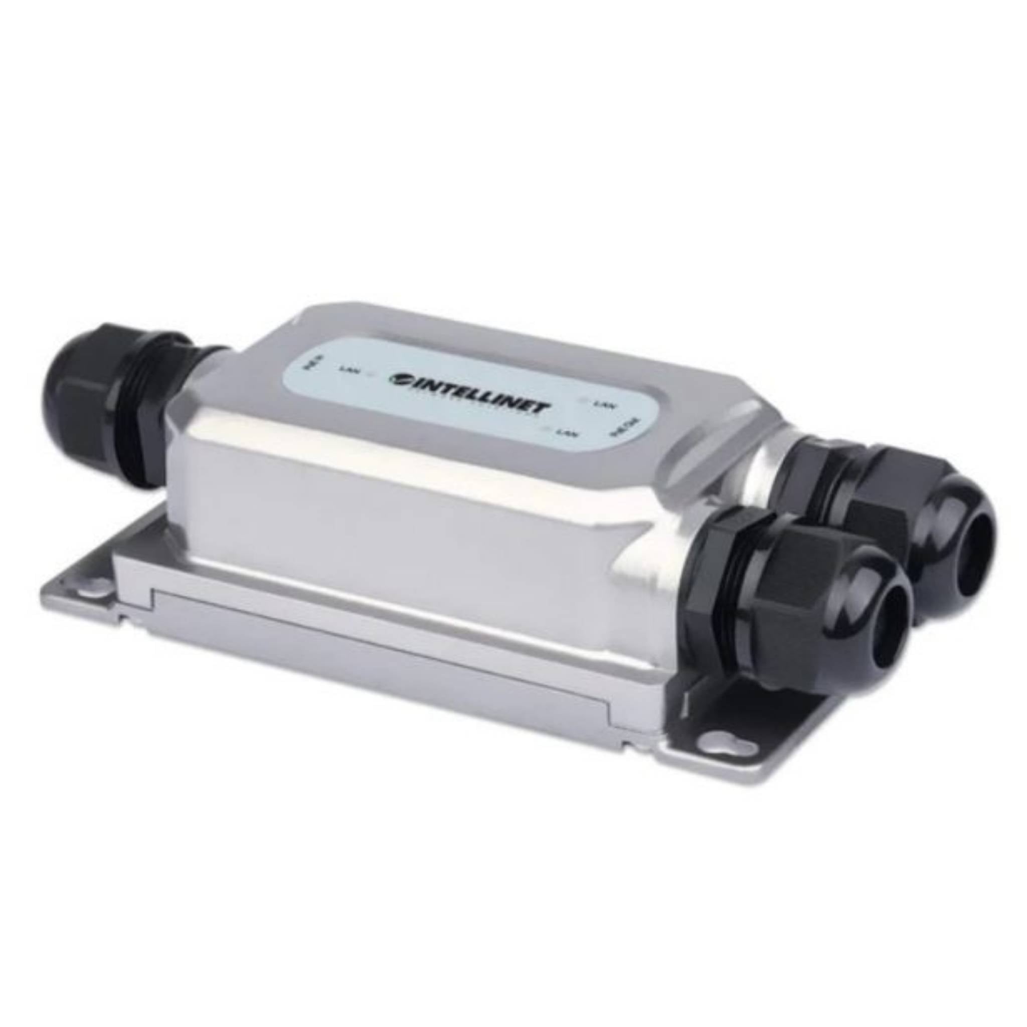 Intellinet Outdoor 2-Port Gigabit PoE Extender - 30W Per Port, 60W Total