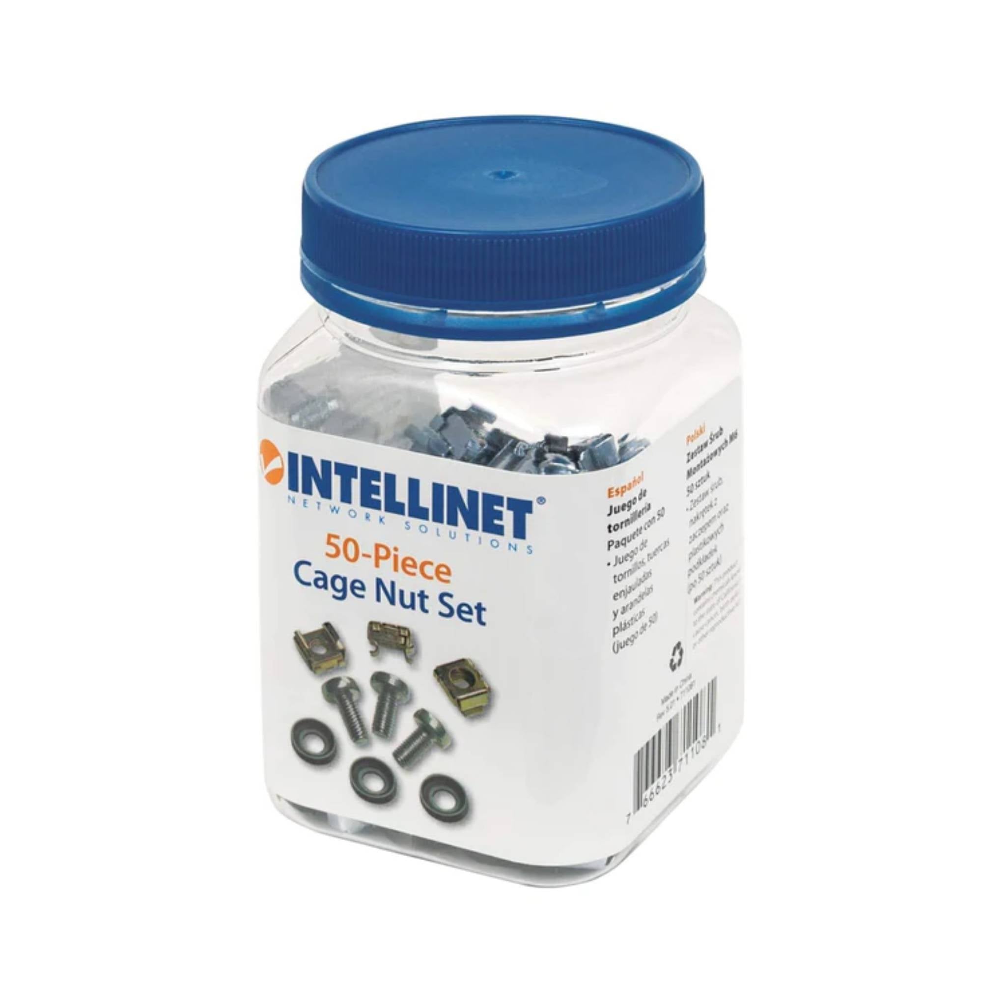 Intellinet Cage Nut Set 50pcs