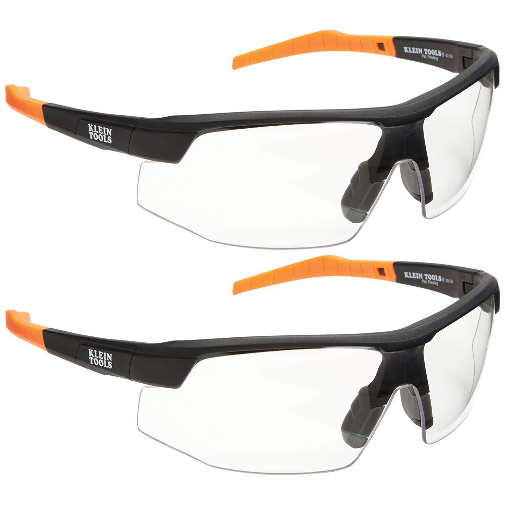 Klein Tools Standard Safety Glasses, Clear Lens, 2-Pack