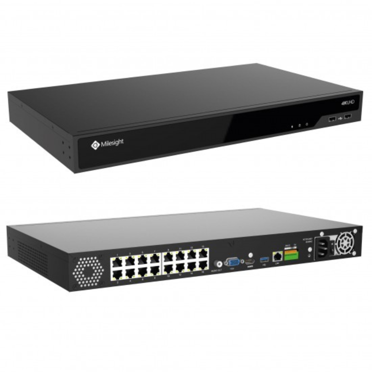High-Performance 16-Channel PRO NVR with 20TB Storage Capacity and RJ45 Connectivity