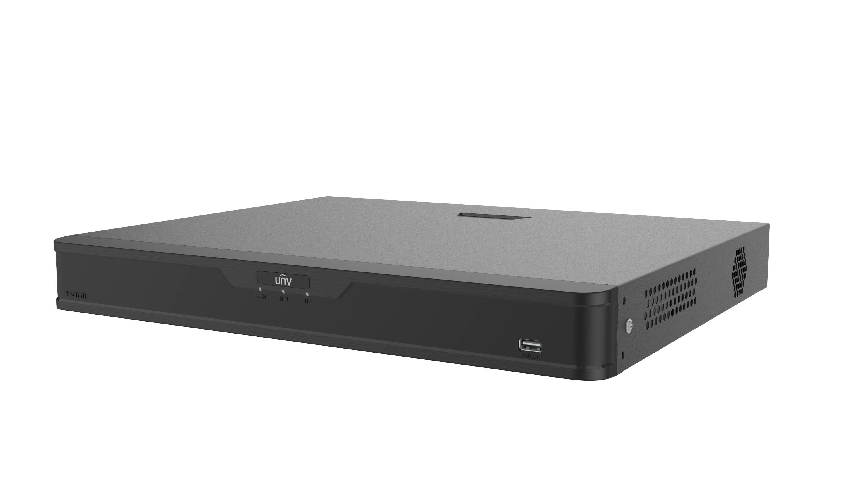 2 HDDs 8-ch 8 PoE 1U Network Video Recorder