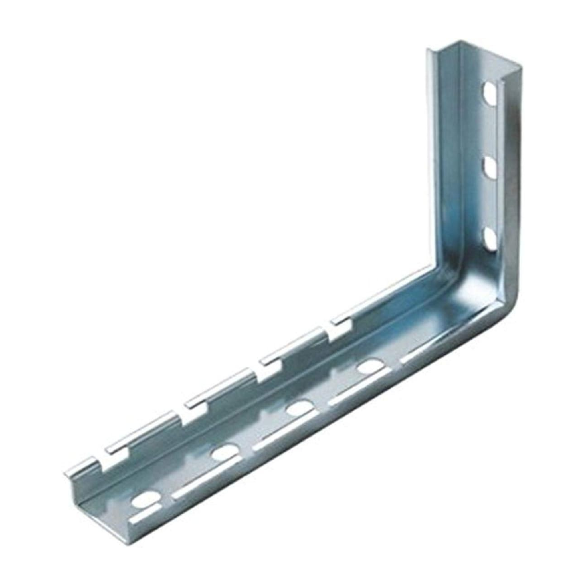 Quest L-Brackets for Hanging Wire Mesh Cable Tray (Recommended 3 Per 10 Feet)