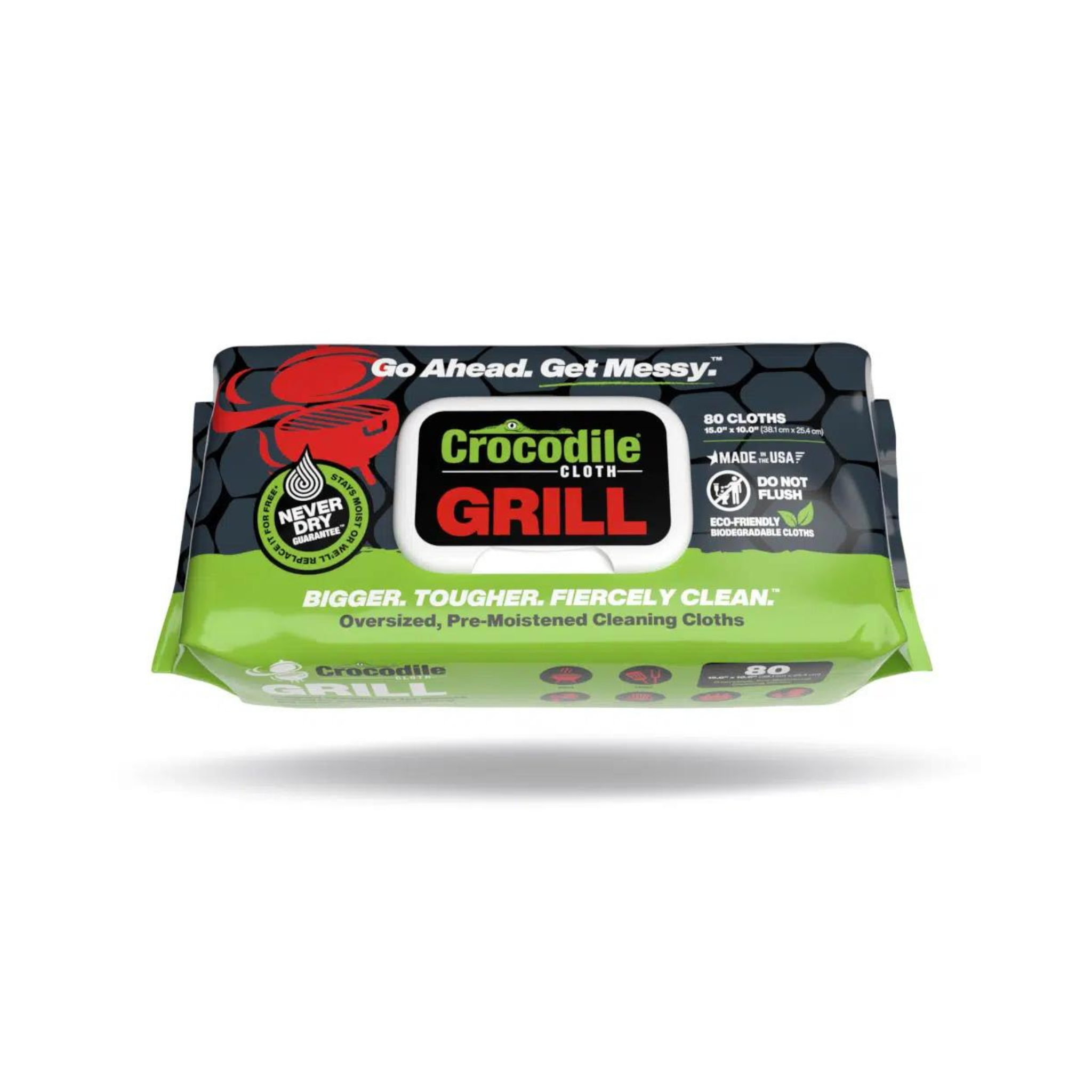 Crocodile Cloth® Grill Wipes 80/Pack