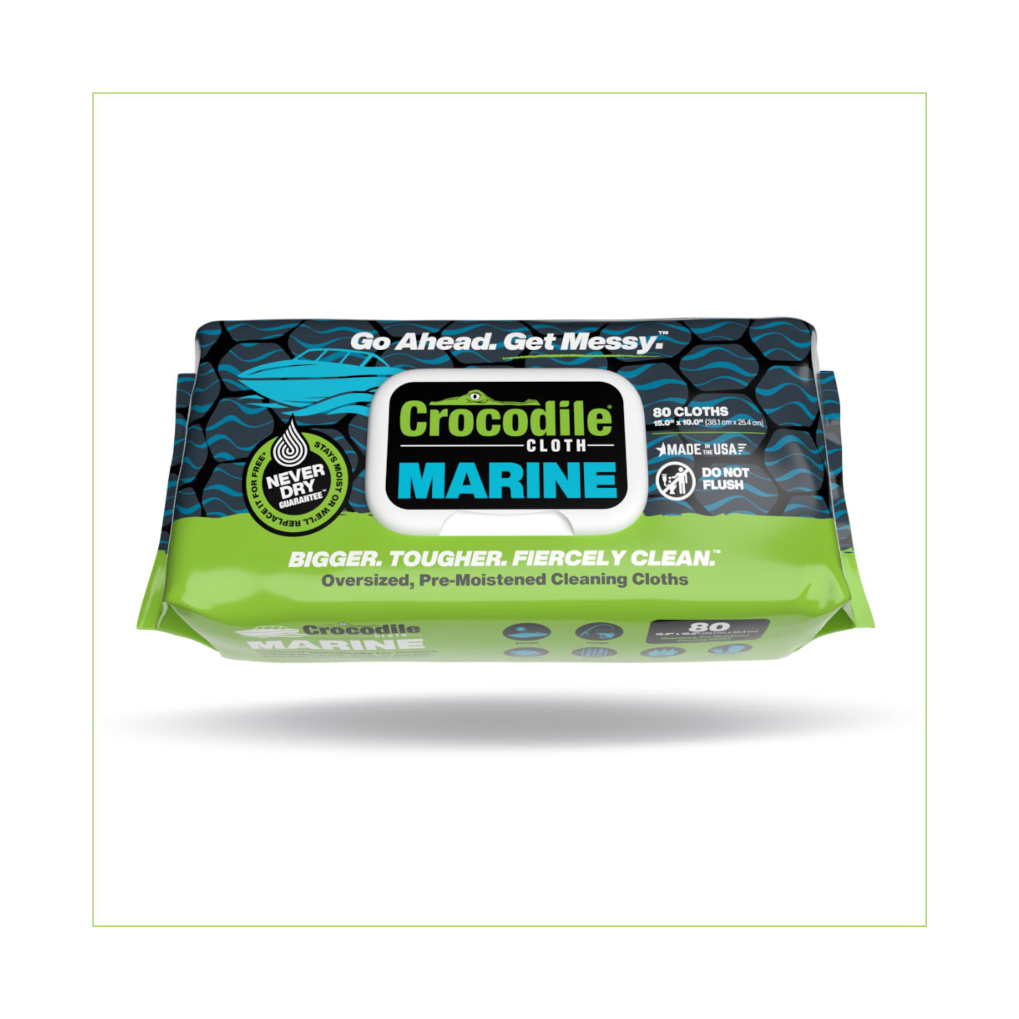 Crocodile Cloth® Marine 80/Pack
