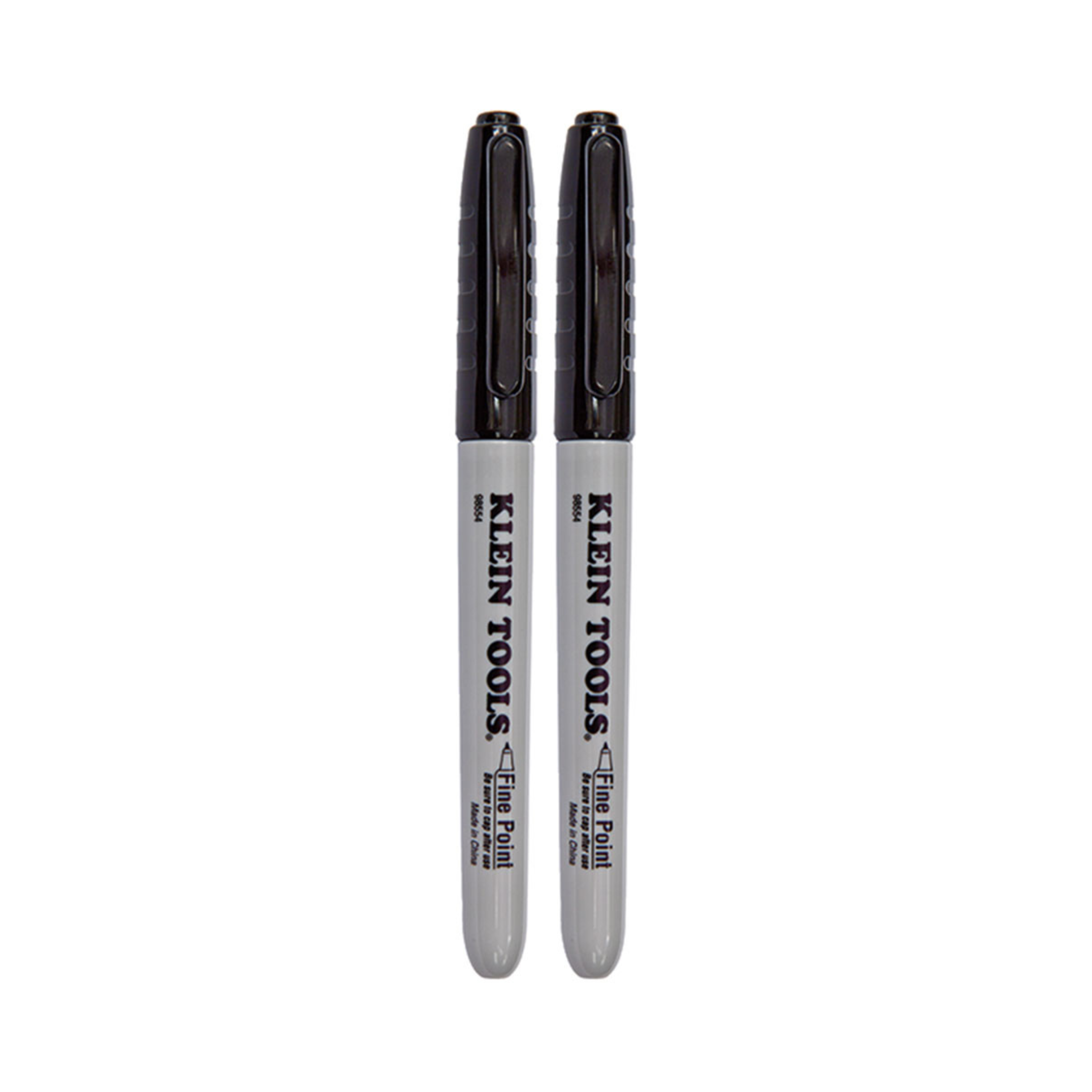 Klein Tools Fine Point Permanent Markers, 2-Pack