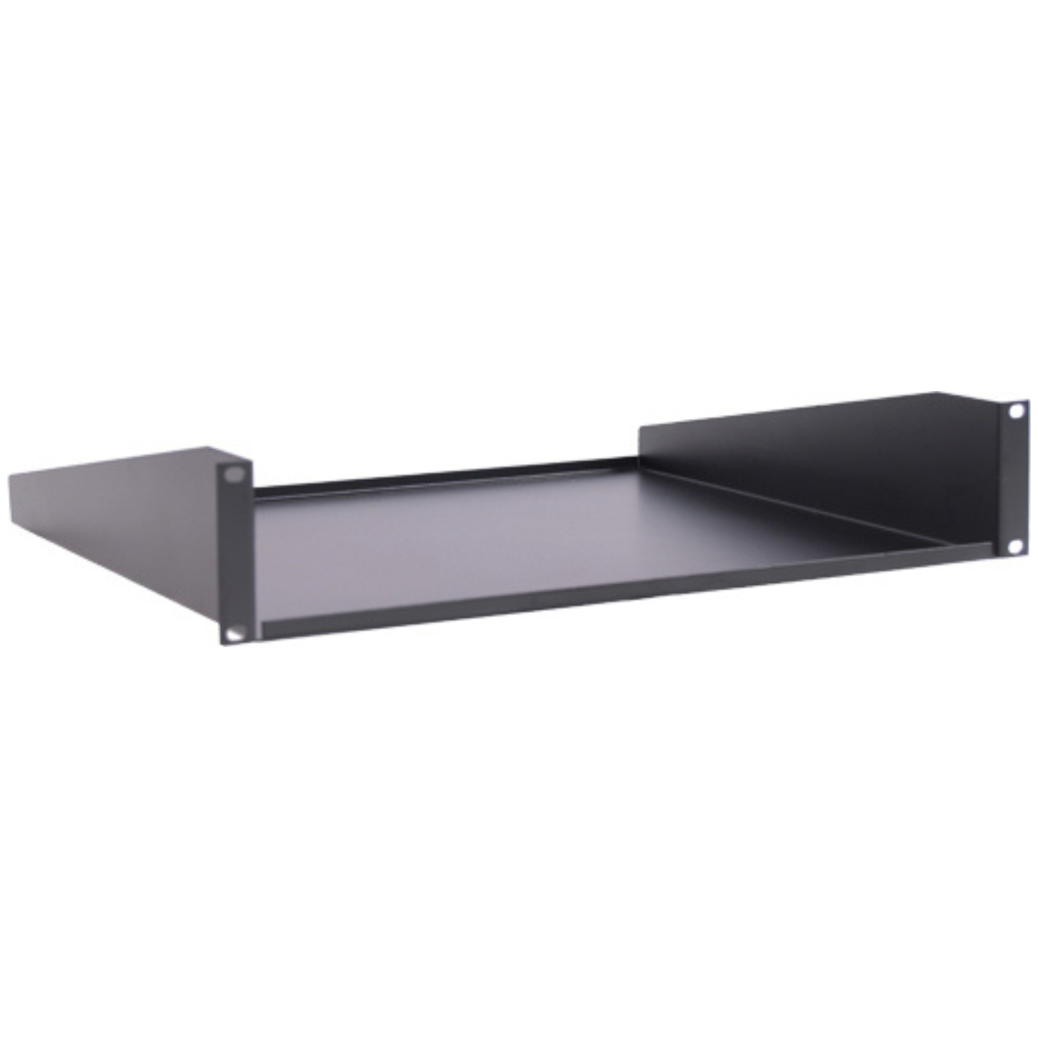 1U Non-Vented Shelf Single Side 12" Depth